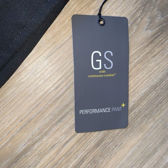 New NWT GS Gray Performance Flat Front Dress Pants Mens Plus Size 46x30 - Picture 6 of 13